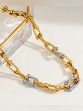 U-Link Statement Necklace Hardware Graduated